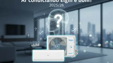 ar condicionado elgin e bom
