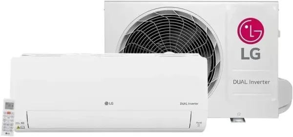 Ar-condicionado LG Dual Inverter Voice AI Quente e Frio 18.000 BTUs