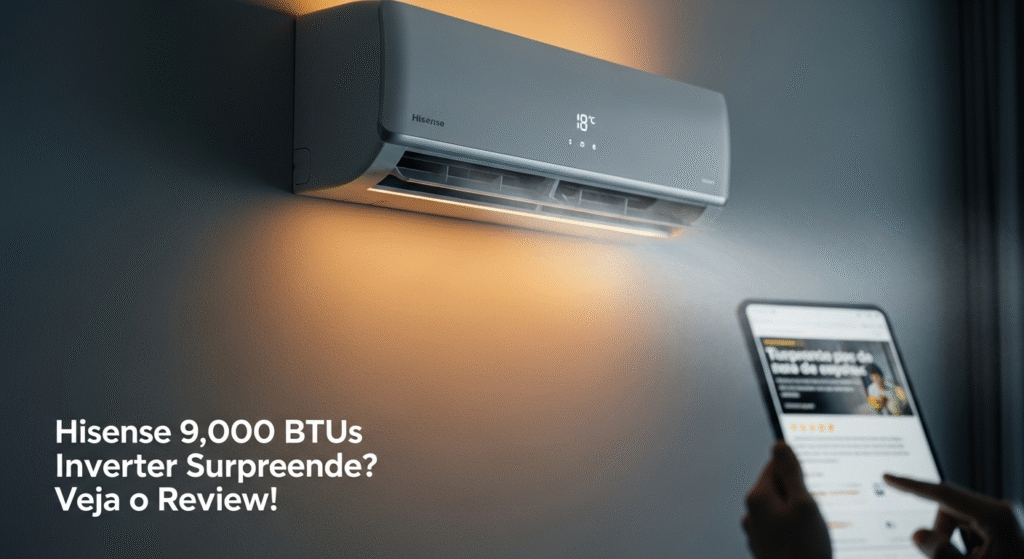 Hisense 9.000 BTUs Inverter Surpreende? Veja o Review! 1 Google AI Studio 2025 10 26T14 27 23.883Z