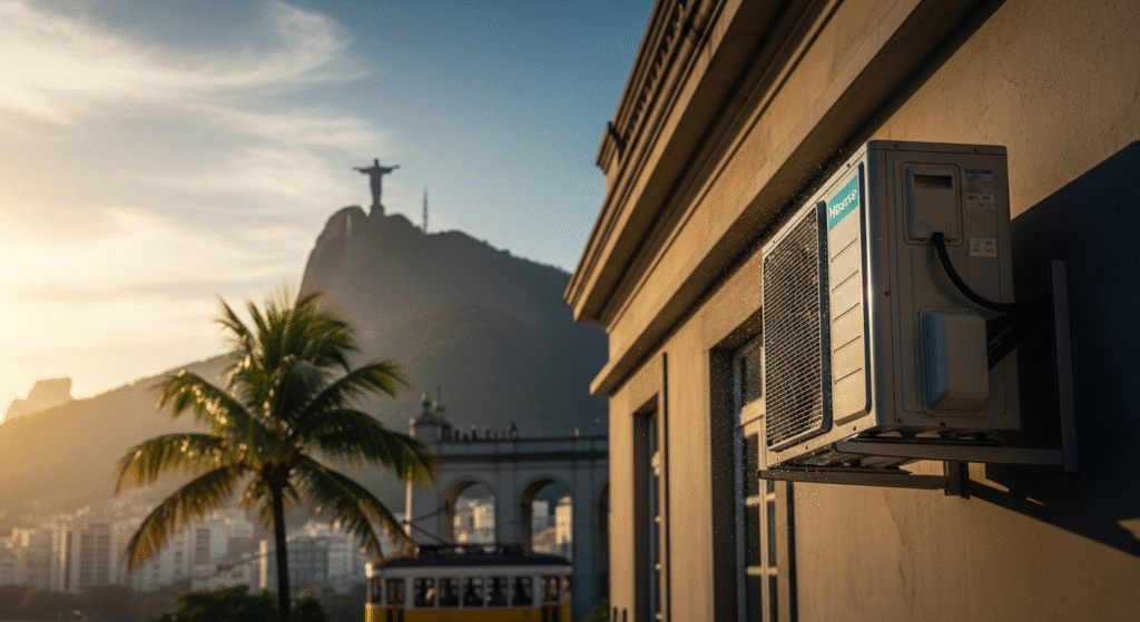 O Ar condicionado Hisense é resistente para o litoral carioca? 1 ar condicionado hisense e bom rj