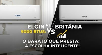 ✅ Elgin vs Britânia 9000 btus: o barato que presta: a escolha inteligente!  1 britania