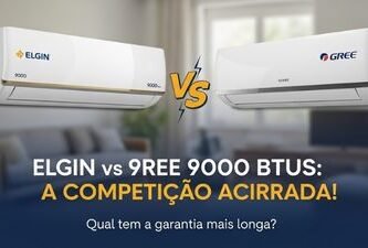 🌬️ Elgin vs Gree 9000 btus: a competição acirrada! qual tem a garantia mais longa? 1 gree