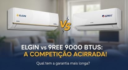 🌬️ Elgin vs Gree 9000 btus: a competição acirrada! qual tem a garantia mais longa? 1 gree