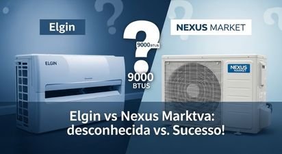 🧐 Elgin vs Nexus market 9000 btus: alternativa desconhecida vs. sucesso!  1 nexus