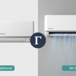 🆚 Hisense vs Carrier: O Inverter 9.000 btus tradicional vs a novidade Wi-Fi. 