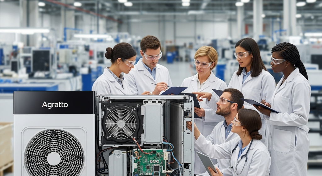 Quem fabrica os aparelhos de ar-condicionado Agratto? 1 Quem fabrica os aparelhos de ar-condicionado Agratto?