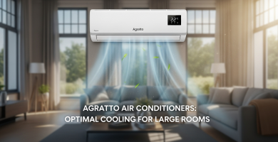 Qual ar-condicionado Agratto é mais indicado para salas grandes? 12 Qual ar-condicionado Agratto é mais indicado para salas grandes?