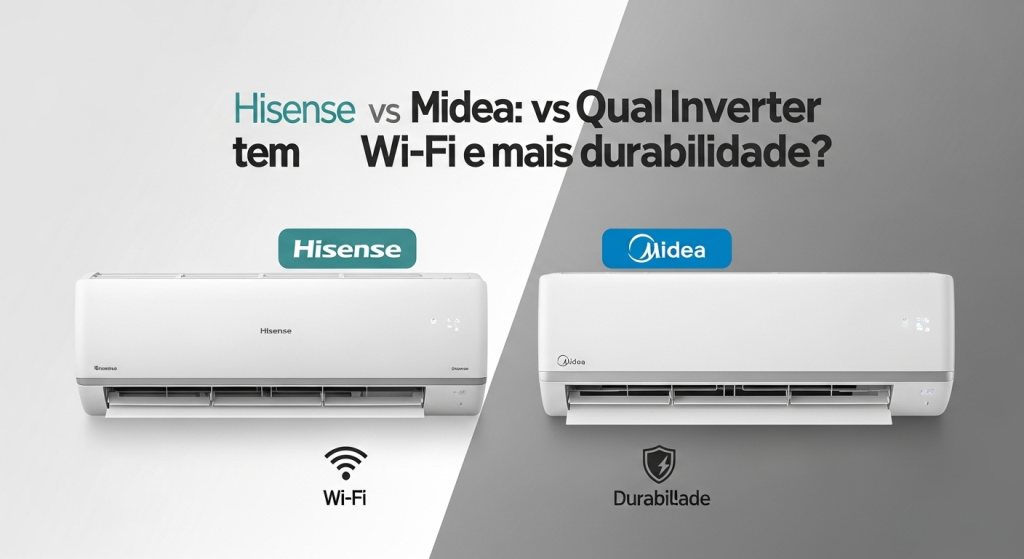 🛡️ Hisense vs Midea: Qual Inverter tem Wi-Fi e mais durabilidade? 1 🛡️ Hisense vs Midea: Qual Inverter tem Wi-Fi e mais durabilidade?