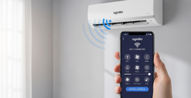 O Agratto tem modelos compatíveis com Wi-Fi ou controle via celular? 4 O Agratto tem modelos compatíveis com Wi-Fi ou controle via celular?