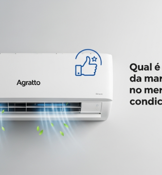Qual é a reputação da marca Agratto no mercado de ar-condicionados? 