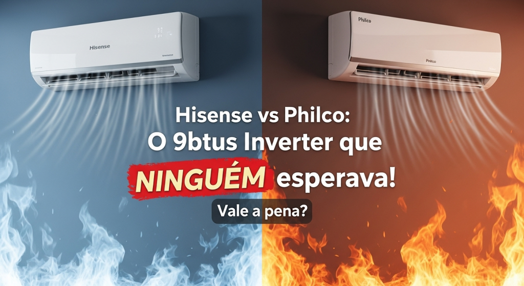 🔥 Hisense vs Philco: O 9btus Inverter que NINGUÉM esperava! Vale a pena? 1 🔥 Hisense vs Philco: O 9btus Inverter que NINGUÉM esperava! Vale a pena?
