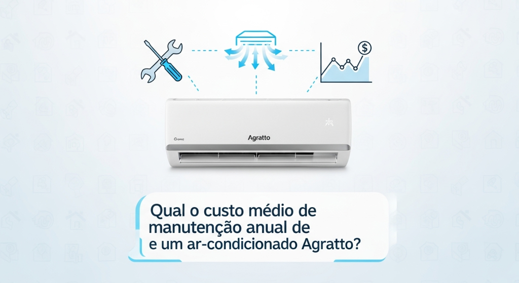 Qual o custo médio de manutenção anual de um ar-condicionado Agratto? 1 Qual o custo médio de manutenção anual de um ar-condicionado Agratto?