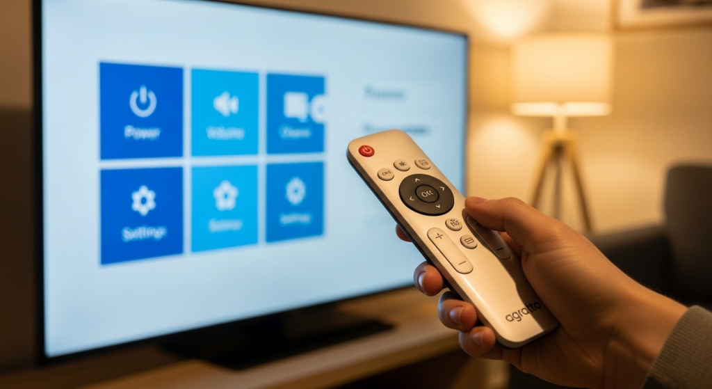 O controle remoto do Agratto é fácil de usar? 1 O controle remoto do Agratto é fácil de usar?