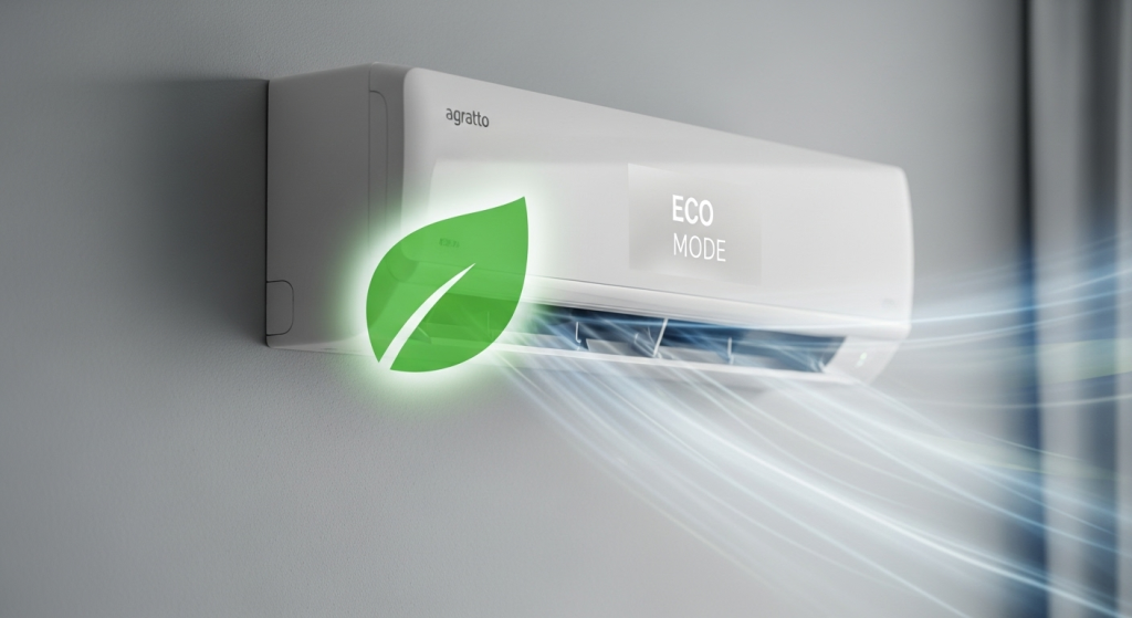 O ar-condicionado Agratto tem modo econômico (Eco Mode)? 1 O ar-condicionado Agratto tem modo econômico (Eco Mode)?