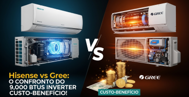 💵 Hisense vs Gree: O confronto do 9.000 btus Inverter Custo-Benefício! 10 💵 Hisense vs Gree: O confronto do 9.000 btus Inverter Custo-Benefício!