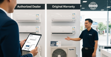 Onde comprar o ar-condicionado Agratto com segurança e garantia original? 5 Onde comprar o ar-condicionado Agratto com segurança e garantia original?